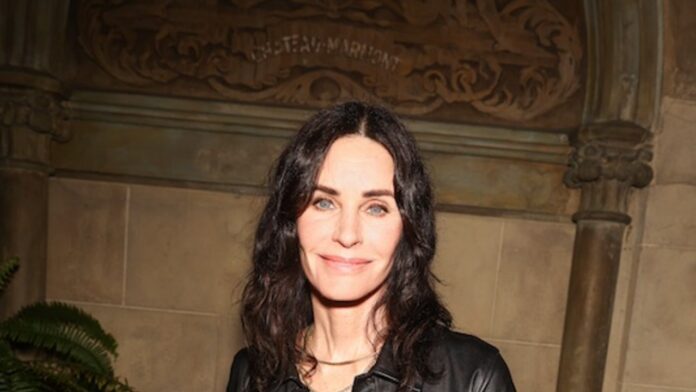 Courteney Cox, Malin Akerman and More Celebs Attend a Chic SPRWMN Dinner at Chateau Marmont in L.A.
