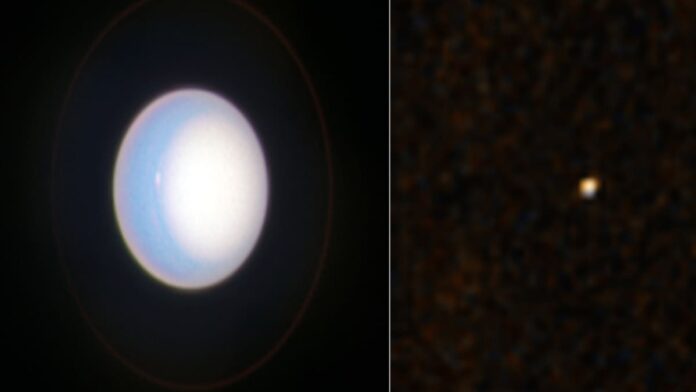 NASA’s Hubble and New Horizons Collaborate for Uranus Observation, Shedding Light on Exoplanet Imaging