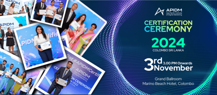 APIDM Certification Ceremony 2024 Celebrating Achievements and New Milestones in Digital Marketing