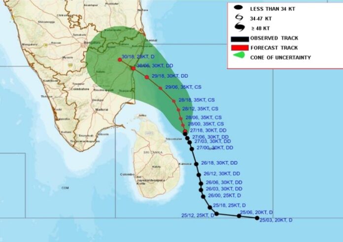 Cyclonic storm : Weather update for Thursday