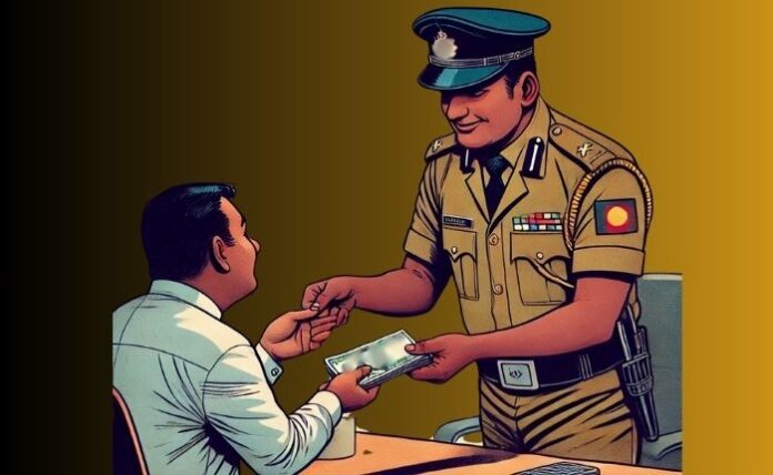 Police officer arrested over ‘air conditioner’ bribe