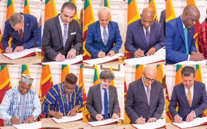 Ten envoys present credentials to President