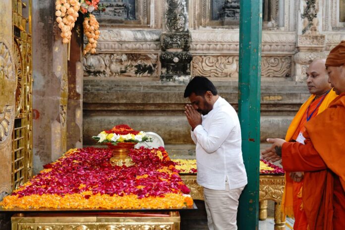 President Anura Kumara Dissanayake visted Bodh Gaya