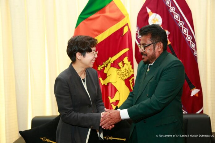 Ambassador of the Republic of Korea to Sri Lanka meets the Hon. Speaker