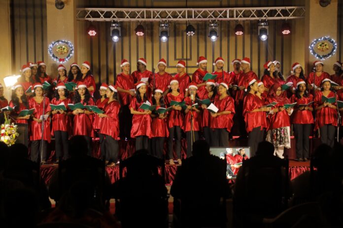 Sparkling Christmas Carol Service at Sri Lanka Parliament