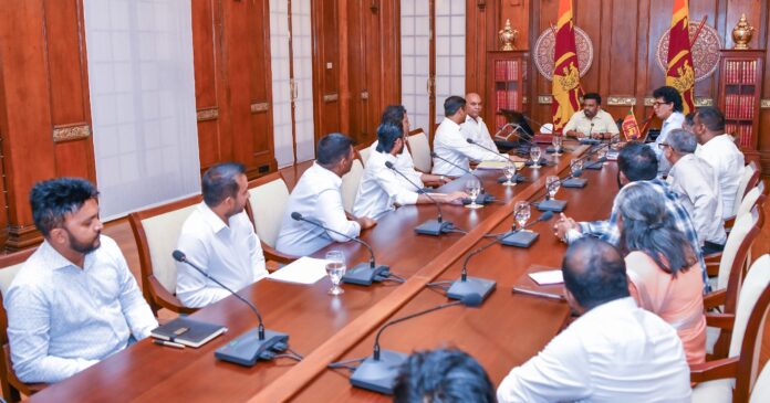 President discusses steady rice supply with mill owners