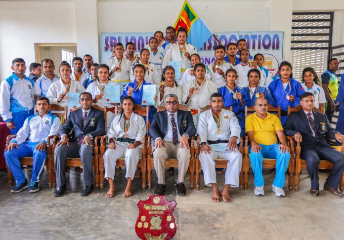 SLAF Women’s Judo Team clinched the overall championship at the 61st National Judo Championship 2024