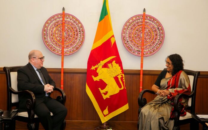 High Commissioner of Malta to Sri Lanka based in New Delhi, paid a courtesy call on the Prime Minister of Sri Lanka