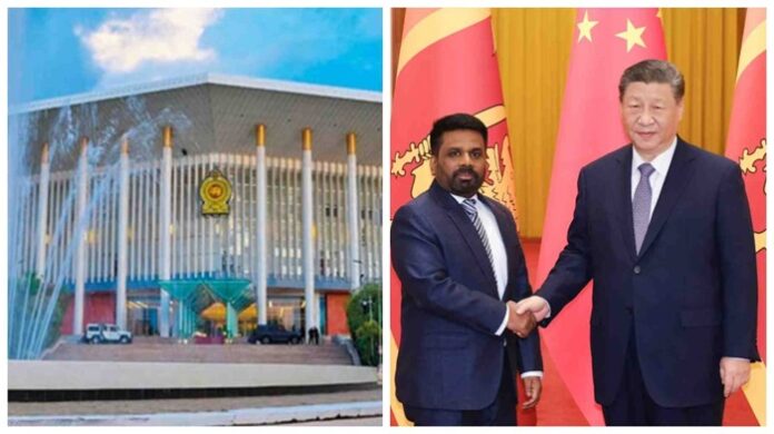 China to build a conference centre bigger than BMICH in SL