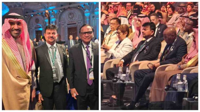 Deputy Minister Mahinda in Saudi for Global Labour Market Conference