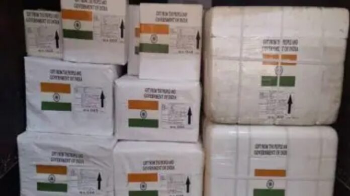 India Sends Humanitarian Aid to Sao Tome