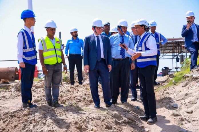 Katunayake Airport Terminal Project : JICA chief visits