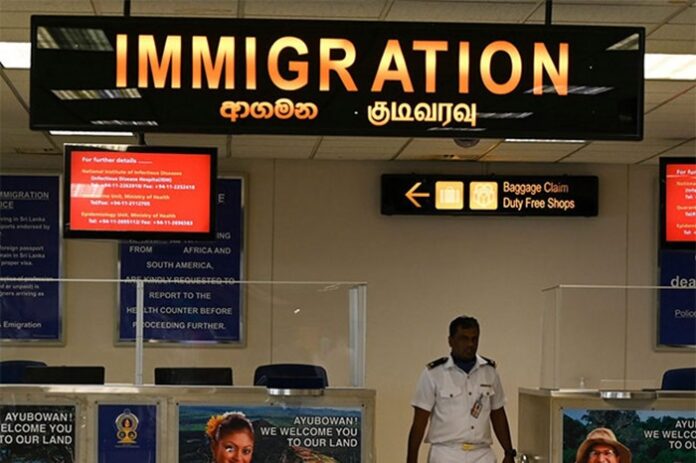 Two Lankans arrested with fake passports at BIA