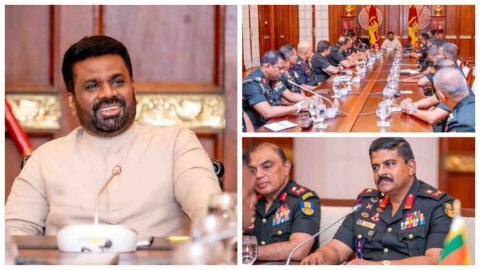 President meets Senior Army officials