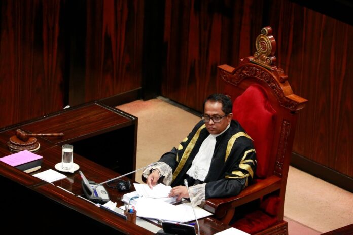 Speaker informs MPs regarding Special Sitting day