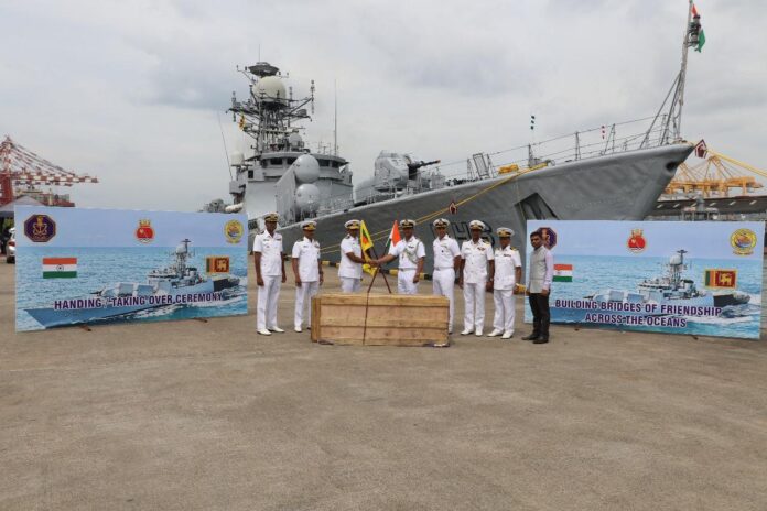 Indian Naval Ship Kuthar in Sri Lanka