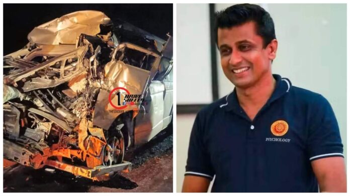 Kelaniya Uni Senior Lecturer dies in highway accident