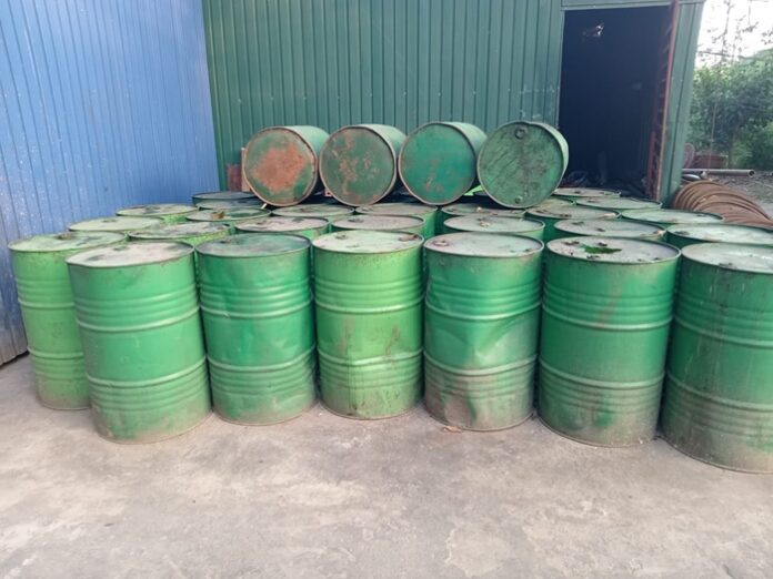 Over 15,000 litres of substandard coconut oil seized