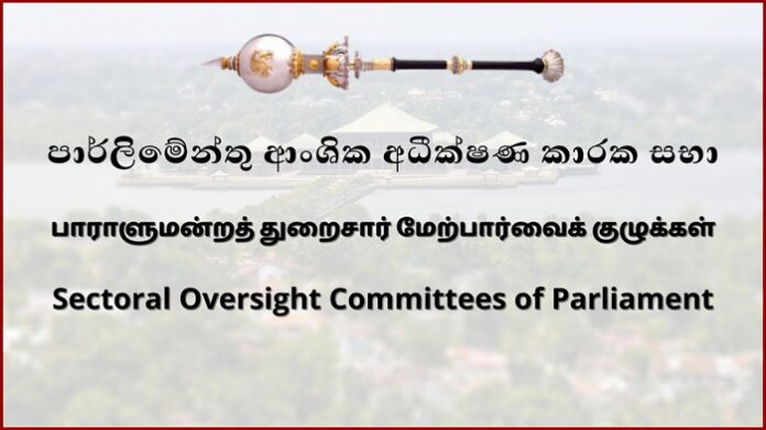 Parliament approves establishment of 07 Sectoral Oversight Committees